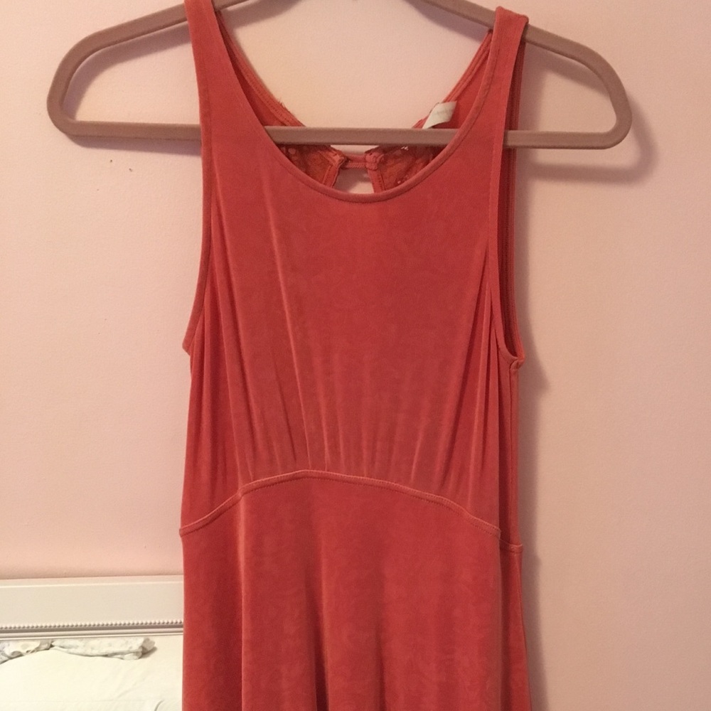 Free People orange dress